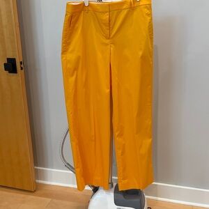 J. Crew Golden Wide-Leg Trousers